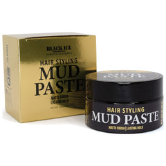 Black Ice Hair Styling Mud Paste