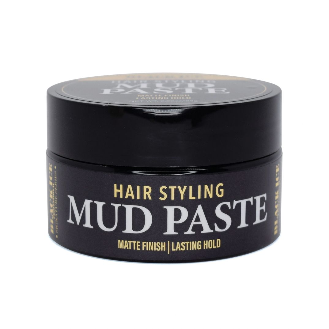 Black Ice Hair Styling Mud Paste
