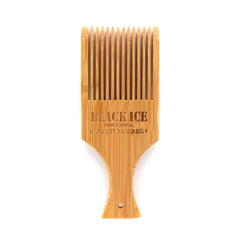 Black Ice Volumizing Natural Bamboo Hair Styling Pik