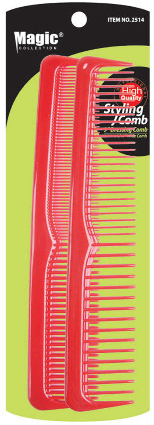Magic Collection 2 Piece Comb Set #2514