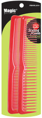 Magic Collection 2 Piece Comb Set #2514