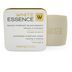 Premium Beauty WHITE ESSENCE® PERFECTION SAVON Purifiant Blanchissant - Authentic Skincare Treatment