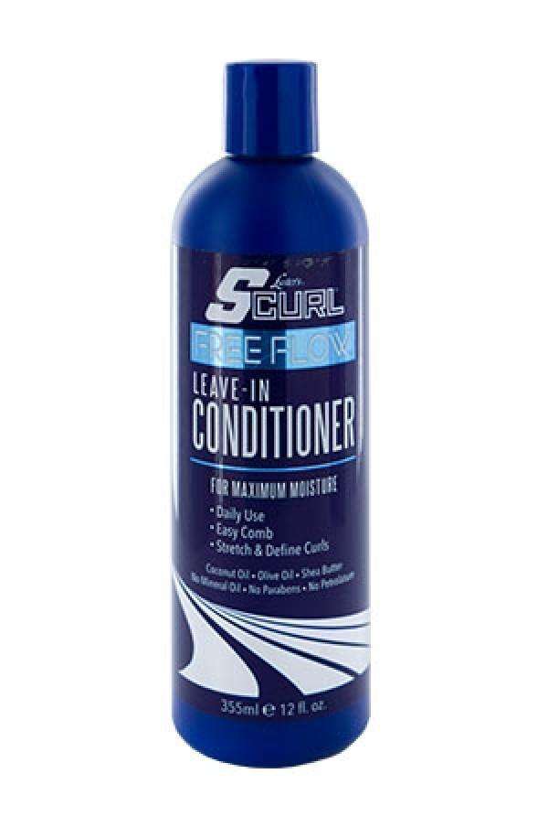 S-Curl Free Flow Charcoal Mint Leave-In Conditioner