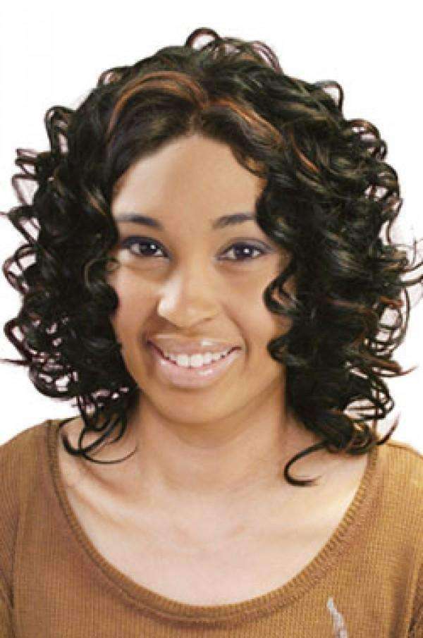 Magic Gold Synthetic Lace Front Wig Sharon