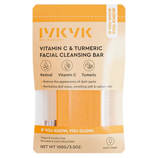 Makari de Suisse IYKYK BY MAKARI SAVON Nettoyant Vitamine C et Curcuma - Authentic Skincare Treatment