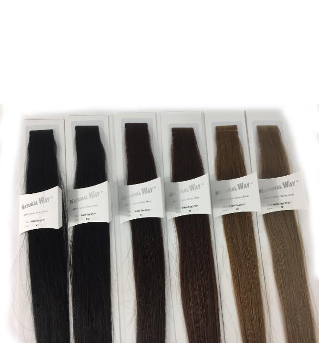 Natural Way Invisible Tape 20"-21"(10pcs)