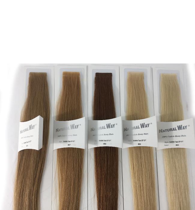 Natural Way Invisible Tape 20"-21"(10pcs)