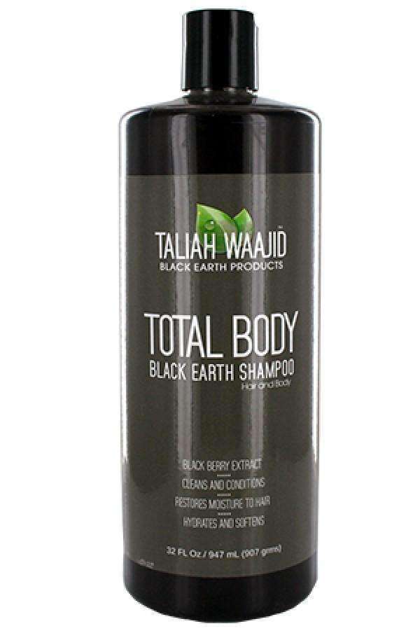 Taliah Waajid Total Body Black Earth Shampoo 32oz