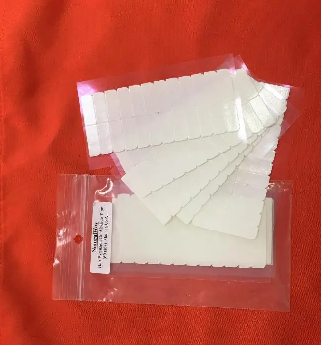 Natural way HAIR EXTENSIONS TAPE: Double-Side Tab
