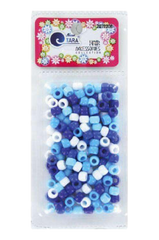 Tara Hair Beads - Blue Tone Mix #72208