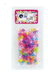 Tara Hair Beads - Clear Mix #72677