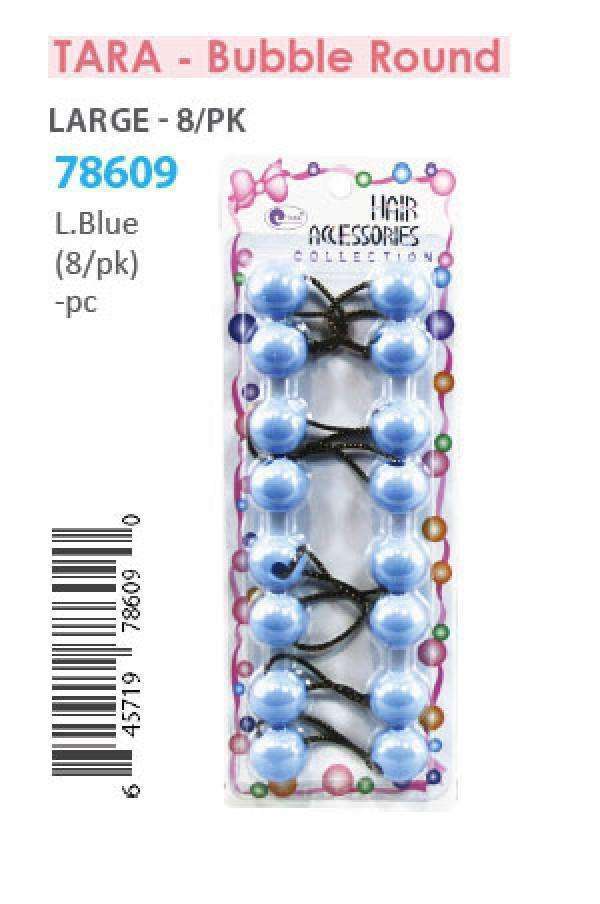 Tara Hair Baubles - Round #78609 C7 Light Blue Large