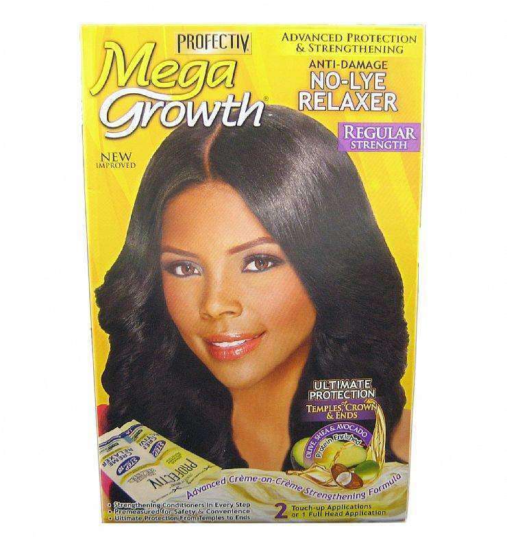 Profectiv Mega Growth No Lye Relaxer Touch Up Kit - Regular 2 Applications