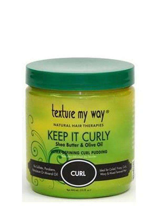 Texture My Way Keep It Curly Ultra Defining Curl Pudding