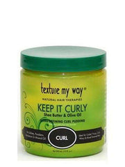 Texture My Way Keep It Curly Ultra Defining Curl Pudding