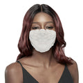 KIM & C Fashion Lace Mask Style 2 (Gray)
