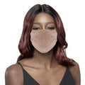 KIM & C Fashion Lace Mask Style 1 (Brown)