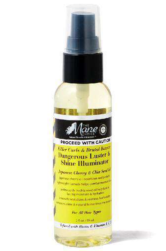 The Mane Choice Proceed With Caution Killer Curls & Brutal Bounce Dangerous Luster & Shine Illuminator