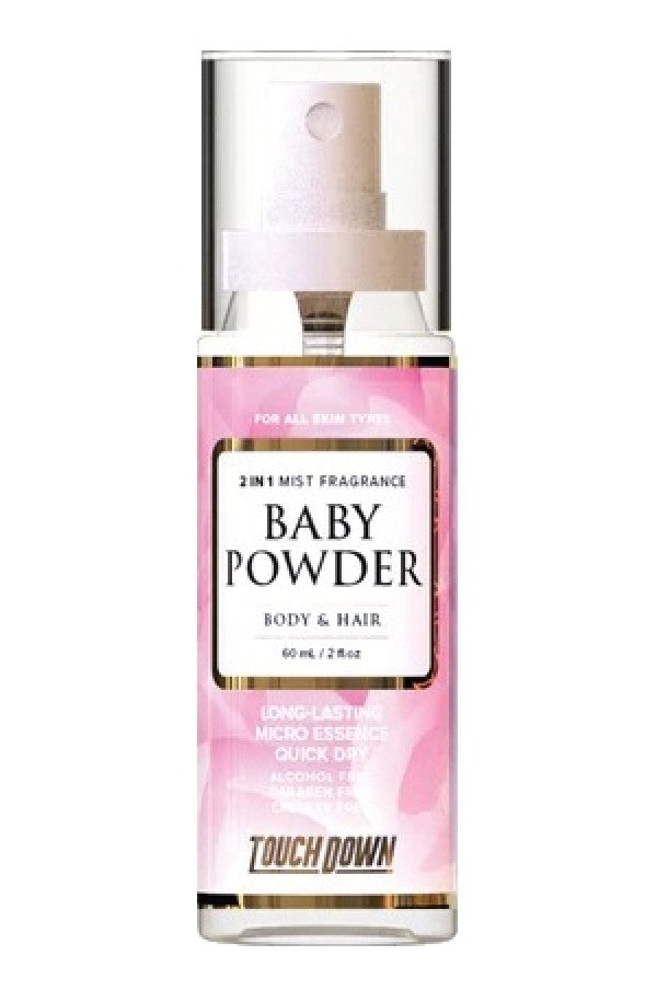 Touch Down 2-in-1 Body & Hair Mist Fragrance - Baby Powder