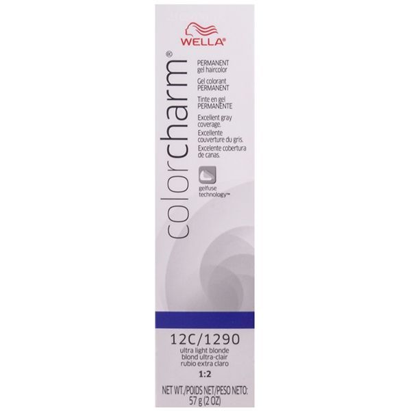 Wella Color Charm Gel Permanent Hair Color - 12C/1290 Ultra Light Blonde
