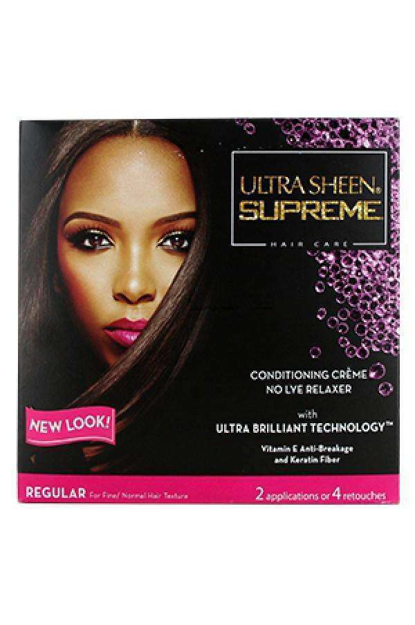 Ultra Sheen No Lye Relaxer Value Kit -Regular