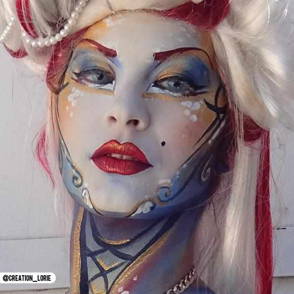 PRIMAL ® Underworld - Blue Colored contact lenses