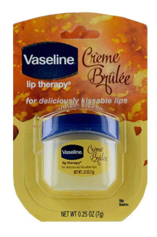 Vaseline Lip Therapy Jar Creme Brulee