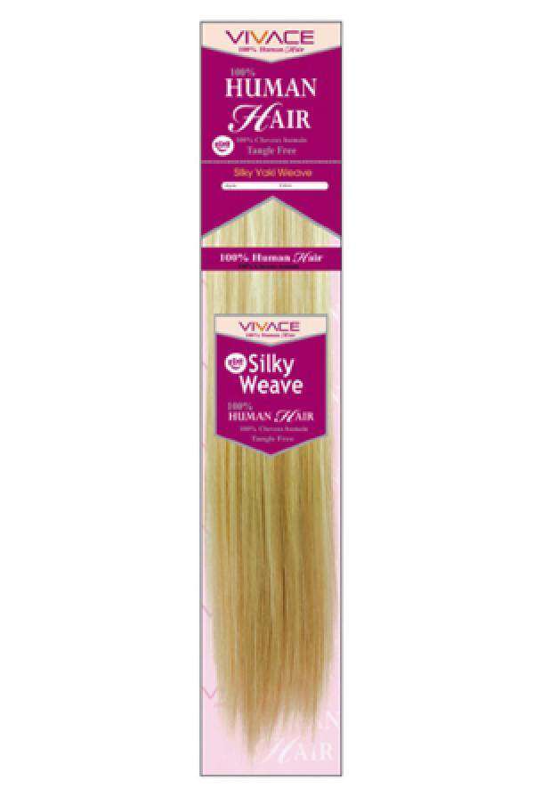 Vivace Remy 100% Human Hair Weave Silky Yaki 18"