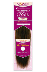 Vivace Remy 100% Human Hair Weave Silky Yaki 14"