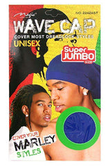 Magic Collection Super Jumbo Size Unisex Wave Cap #2242AST Assorted