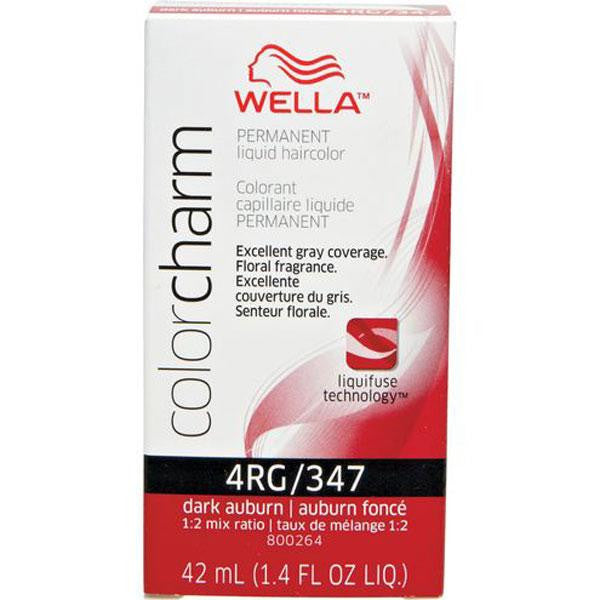 Wella Color Charm Permanent Liquid Hair Color - 4R/356 Cinnamon Brown