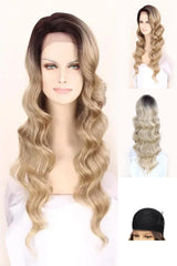 Alysa: Deep Part Lace Frontal Synthetic Wig